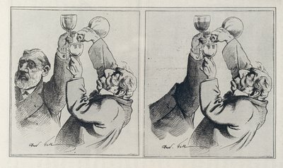 Original drawing, and drawing published in 